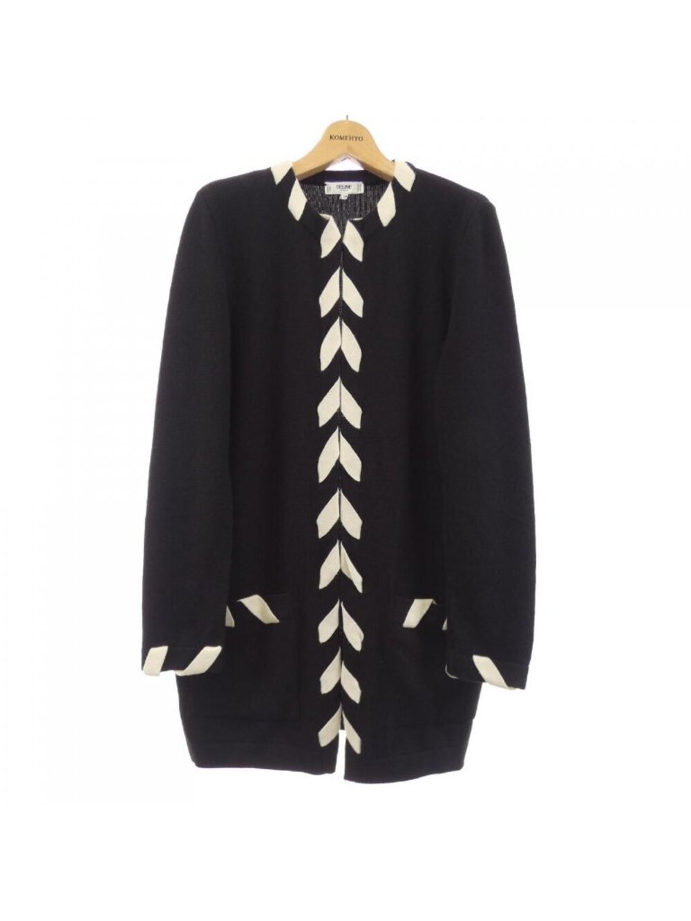 Celine Vintage Cardigan Black